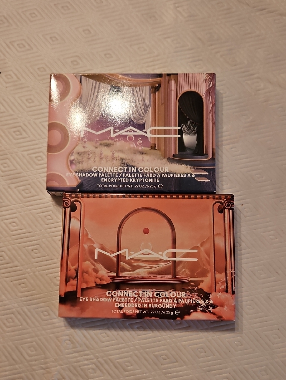 MAC Connectin' In Colour Eyeshadow Palette Duo - Pink, Blue, Peach
